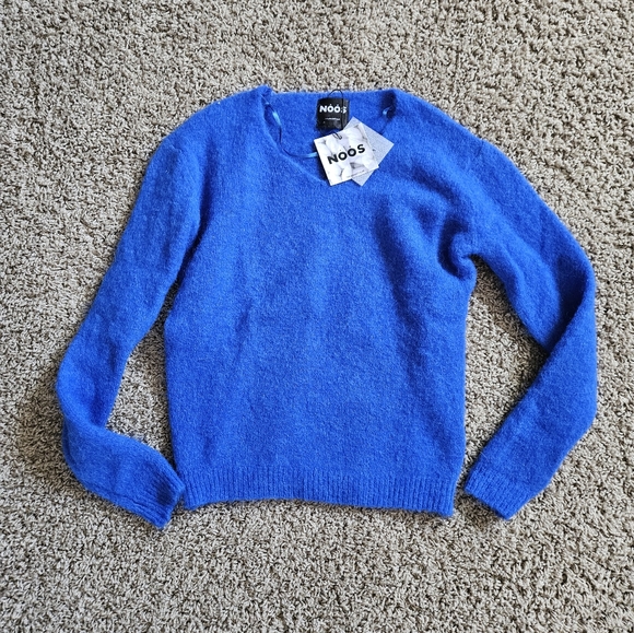 New with tags Noos Knitwear Mohair Sweater - Picture 1 of 6